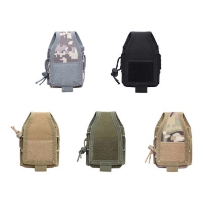 tactical-Radio-Pouches-04 Tactical Radio Pouch TRP-855 | Universal Comms Carrier & MOLLE Radio Pouch