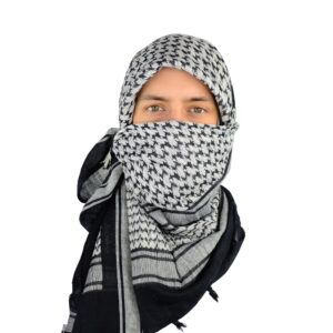tactical-Shemagh-03 Tactical Shemagh TS-904 | Premium Cotton Desert Scarf & Tactical Keffiyeh