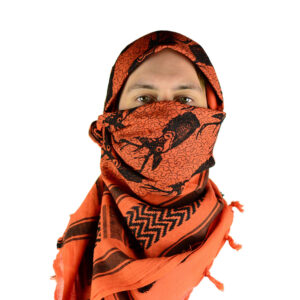 tactical-Shemagh-18 Tactical Shemagh TS-913 | Premium Cotton Desert Scarf & Tactical Keffiyeh