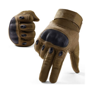 Tactical Gloves TG-401 | Hard Knuckle Protection & Touchscreen Capability