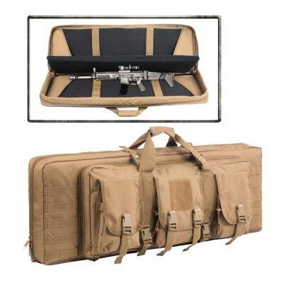 tactical-gun-bag-12 Tactical Gun Bag TGB-458 | Heavy-Duty Padded Rifle Case & Range Bag