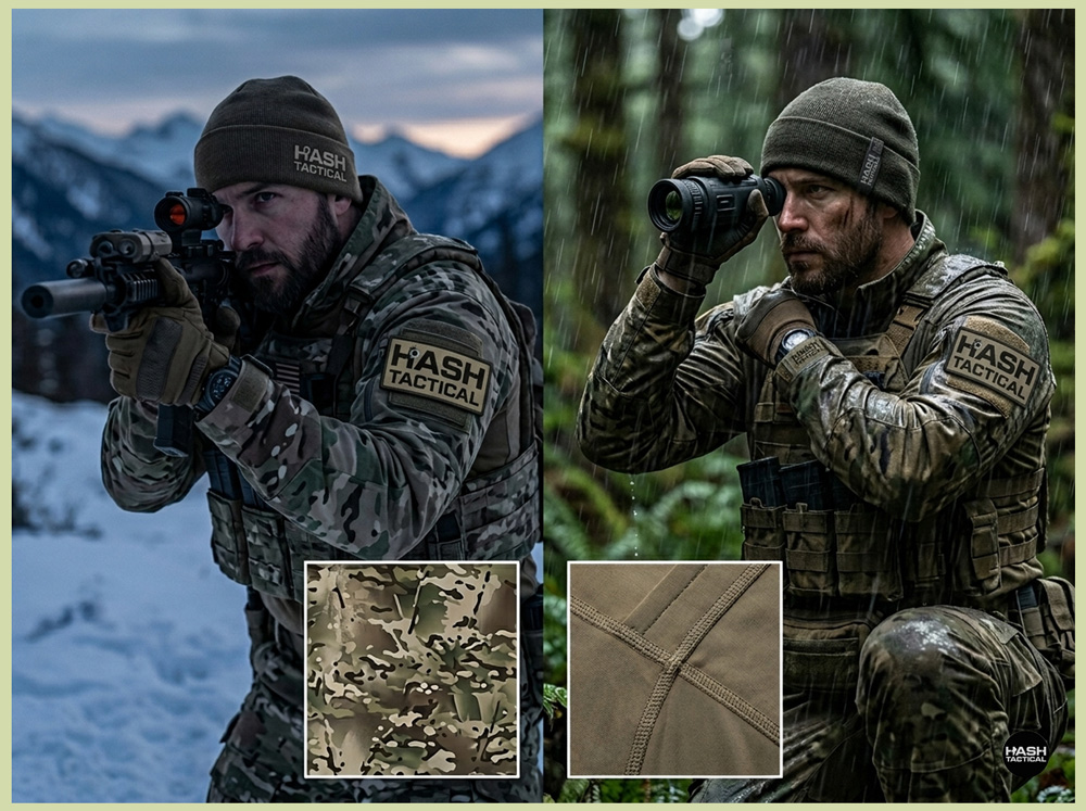 Custom Tactical Beanies, Stealth & Thermal Protection for All Conditions