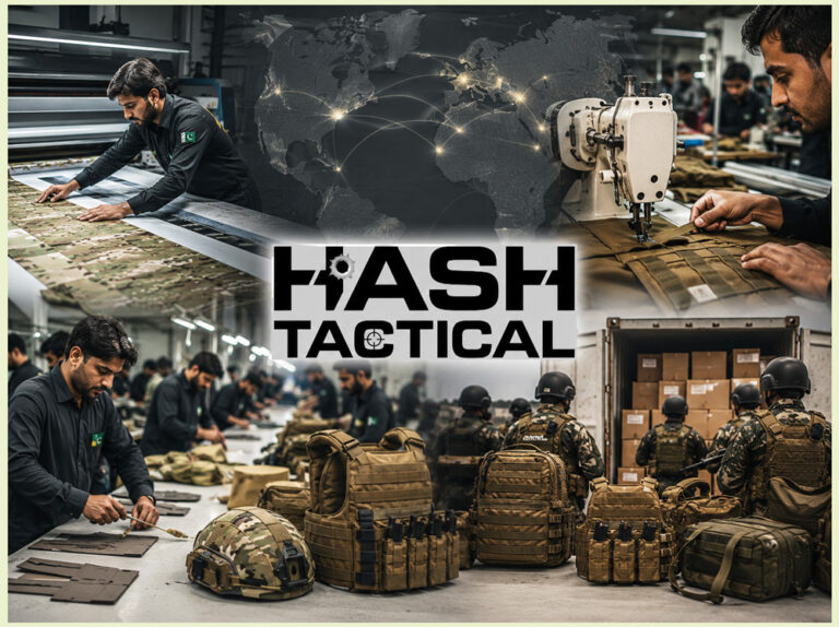 Top Tactical Gear Maker from Sialkot, Pakistan, Hash Tactical
