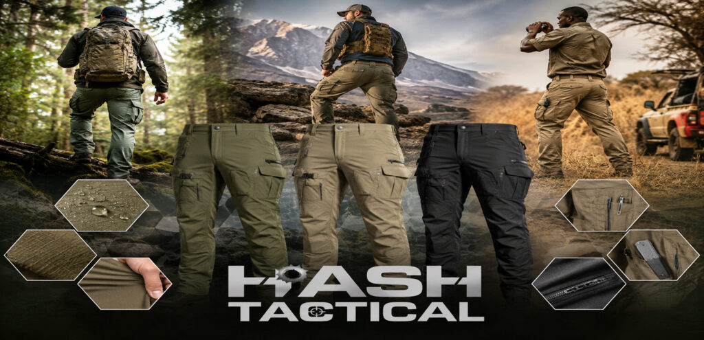 Compare custom ripstop cargo pants built for wilderness guides, trackers, and rangers
