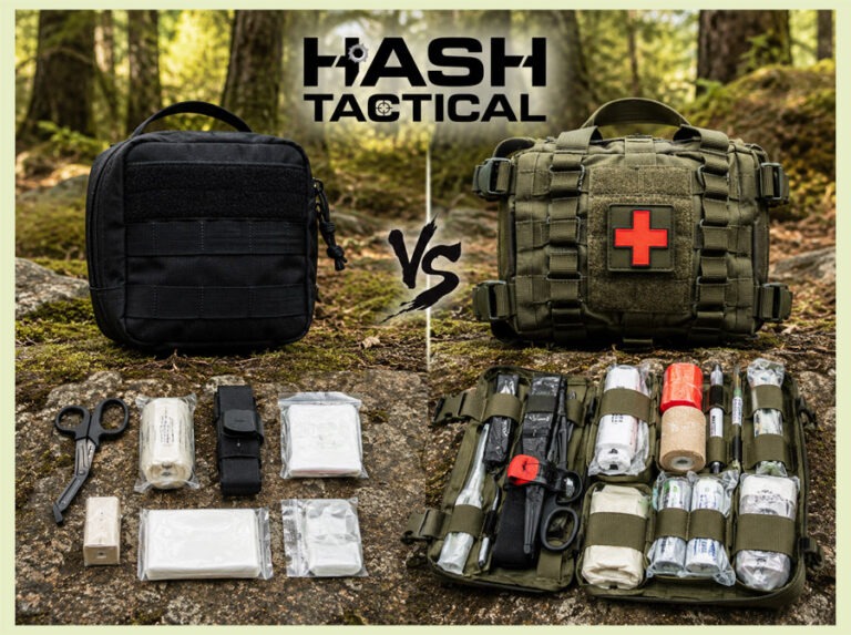 custom vs. stock IFAK pouches for wilderness use
