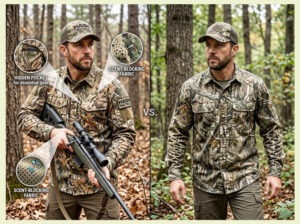 custom tactical field shirts as off-the-shelf hunting shirts