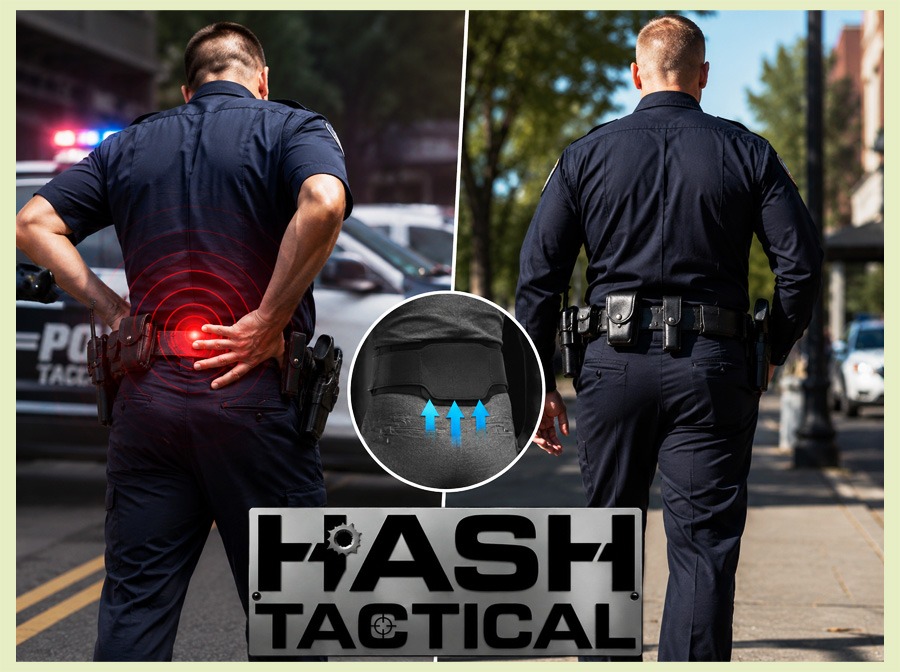 how internal stabilization trousers reduce hip and back pain for duty officers