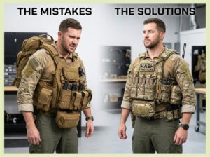 Avoid common custom tactical vest mistakes in sizing and MOLLE pouch placement