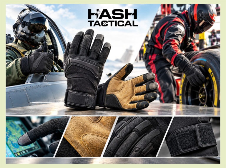 Shop custom Nomex flight gloves with tactile fingertips and sheepskin palm grips