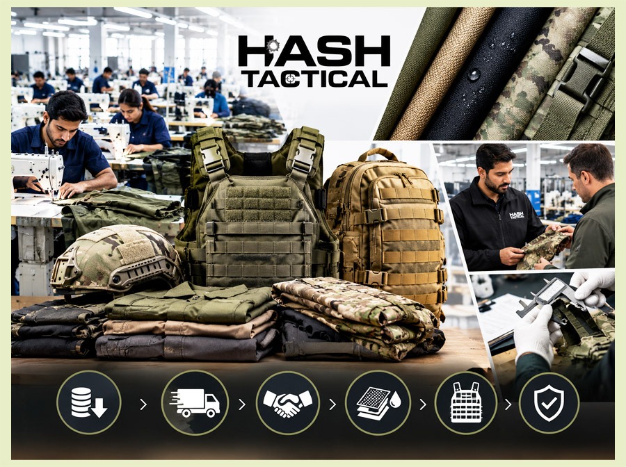how factory-direct tactical gear sourcing cuts costs and lead times
